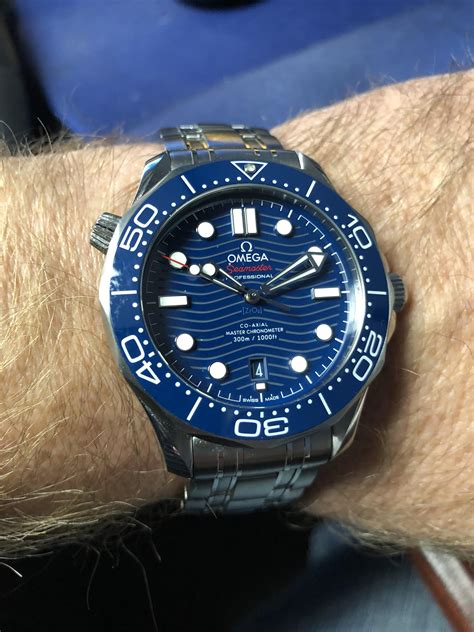 Omega Seamaster diver 300m blue